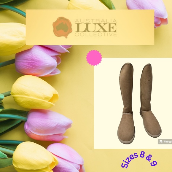 Australia Luxe Collective Cosy Tall Boot SAND (TAN) Size 9